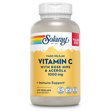 SOLARAY Timed Release Vitamin C 1000mg Immune Support