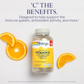 SOLARAY Timed Release Vitamin C 1000mg Immune Support