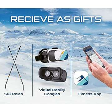 Aeroski Power Pro Home Fitness Simulator for Full-Body Workouts