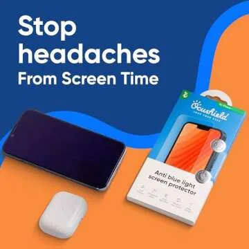 Ocushield iPhone 15 Pro Max Screen Protector - Eye Protection