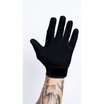 Undersun Workout Gloves - Full Palm Protection & Extra Grip, Gym Gloves for Resistance Bands, Weight Lifting, Training, Fitness, Exercise (Men & Women)