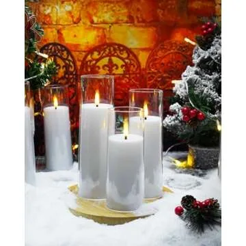 Kakoya Flickering Flameless Candles with Remote Control