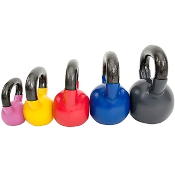 Sunny Vinyl Coated Kettlebell for Effective Strength Training - 5 lbs