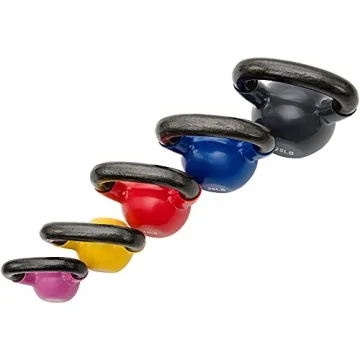 Sunny Vinyl Coated Kettlebell for Effective Strength Training - 5 lbs