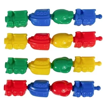 LEARNING ADVANTAGE 36 SNAP BEADS for Toddlers - Fun and Educational