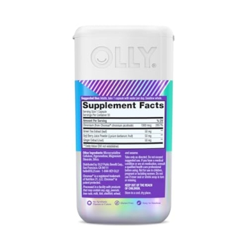OLLY Combat Cravings - Effective Metabolism Support Supplement
