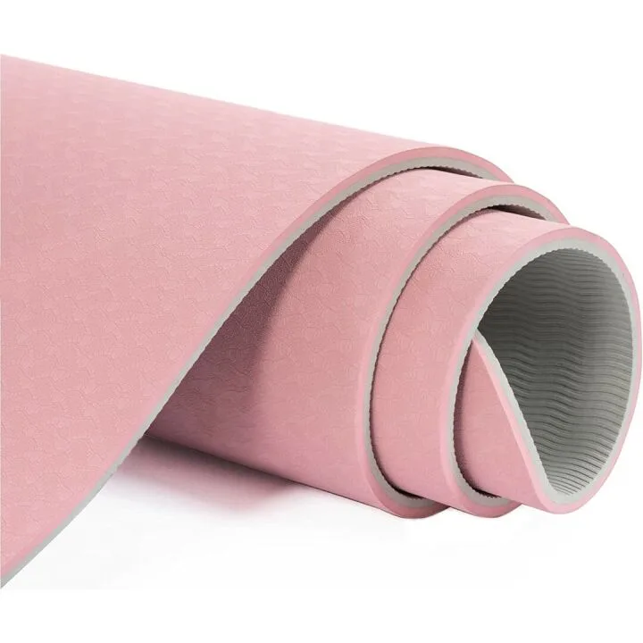 Non-Slip Yoga Mat with Eco-Friendly TPE for Comfort
