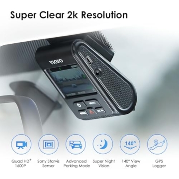 VIOFO A119 V3 Dash Cam with GPS & Night Vision