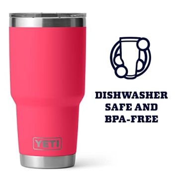 YETI Rambler 30 oz Tumbler Bimini Pink Insulated and Durable