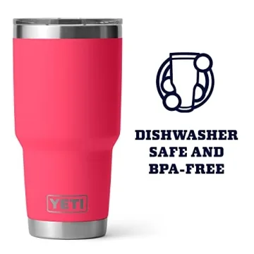 YETI Rambler 30 oz Tumbler Bimini Pink Insulated and Durable