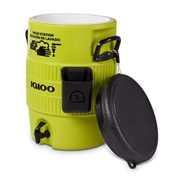 Igloo 10-Gallon Seat Top Wash Station for Easy Hygiene