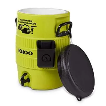 Igloo 10-Gallon Seat Top Wash Station for Easy Hygiene