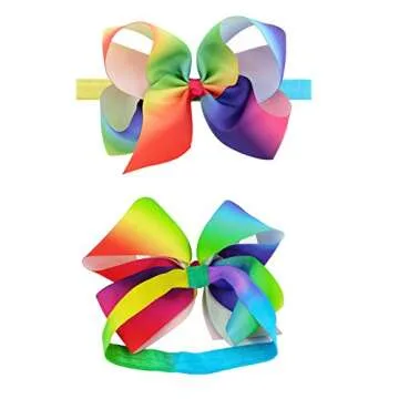 BGFKS LayeredTulle Rainbow Tutu Skirt for Newborn Baby Girls 1st Birthday Photography Outfit Sets.