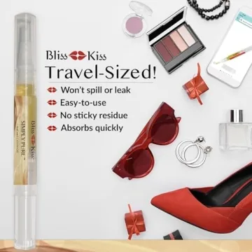 Bliss Kiss Nail Oil Cuticle Pen for Strong Healthy Nails