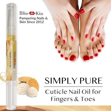 Bliss Kiss Nail Oil Cuticle Pen for Strong Healthy Nails
