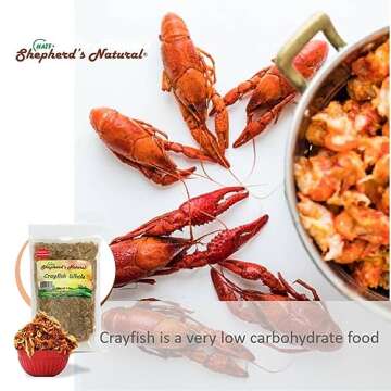 HATF's Whole Dried Crayfish - 4 oz Natural Seasoning