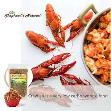 HATF's Whole Dried Crayfish - 4 oz Natural Seasoning