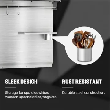 VENFAN 30x30 Stainless Steel Kitchen Backsplash Upgrade