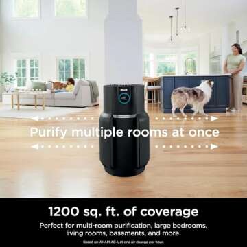 Shark HP300 Air Purifier MAX with NeverChange HEPA Filter