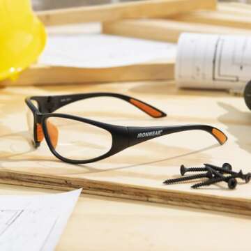 Ironwear 3030 Bifocal Safety Glasses with Comfortable Fit