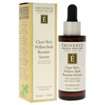 Eminence Organic Clear Skin Serum 1 Ounce for Acne Relief