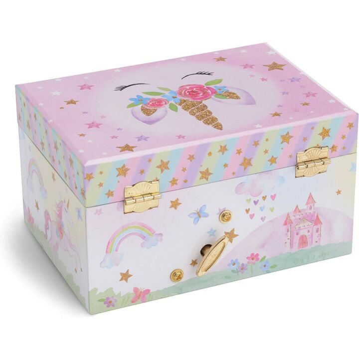 Magical Unicorn Musical Jewelry Box for Girls