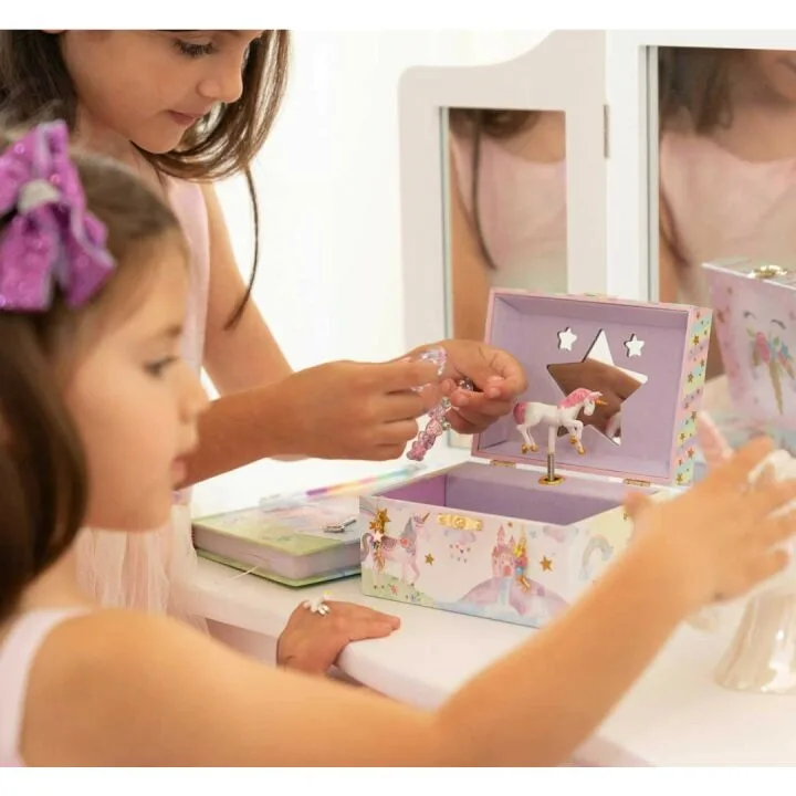 Magical Unicorn Musical Jewelry Box for Girls