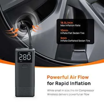 70mai Tire Inflator TP05 - Portable Air Compressor Fast Inflation