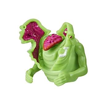 Hasbro Ghostbusters Fright Features Winston Zeddemore Figure with Interactive Slimer Figure and Accessory, Toys for Kids Ages 4 and Up