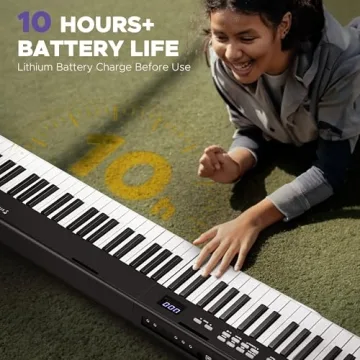 Starfavor SP-15F 88-Key Folding Piano with Bluetooth