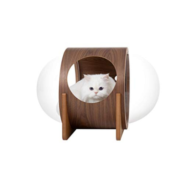 MYZOO Spaceship Alpha Pet Bed - Cozy Warm Design for Cats & Dogs