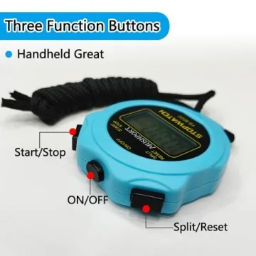 MUSHPORT Stopwatch - Simple Digital Timer for Sports