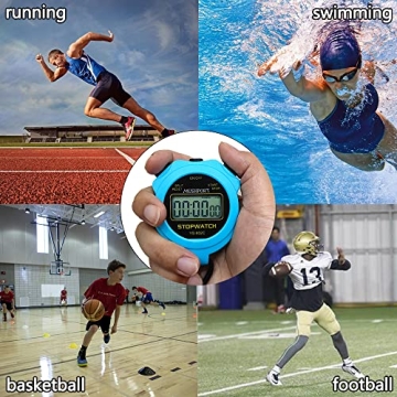 MUSHPORT Stopwatch - Simple Digital Timer for Sports