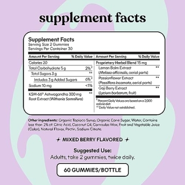 Lemme Chill Stress Relief Gummies for Relaxation and Calm