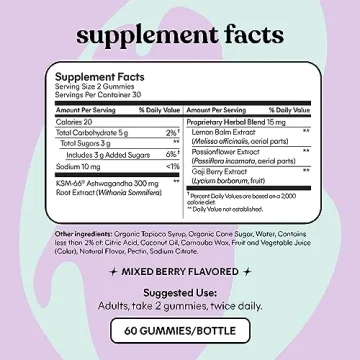 Lemme Chill Stress Relief Gummies for Relaxation and Calm