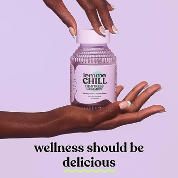 Lemme Chill Stress Relief Gummies for Relaxation and Calm