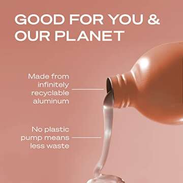 Hey Humans Vegan Rosewater Ginger Body Wash - Clean & Gentle