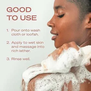 Hey Humans Vegan Rosewater Ginger Body Wash - Clean & Gentle