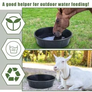 Buy Durable Sadnyy Rubber Feeder Pans for Pets