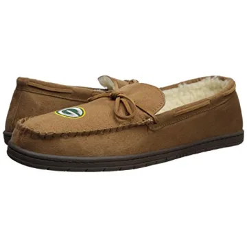 FOCO Green Bay Packers Comfortable Team Logo Slippers