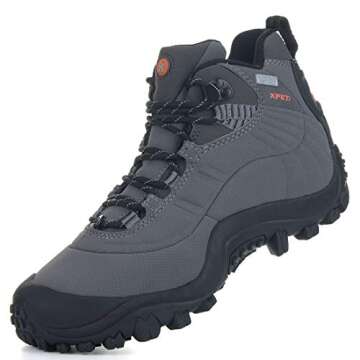 XPETI Men's Thermator Low-Top Waterproof Hiking Outdoor Boots