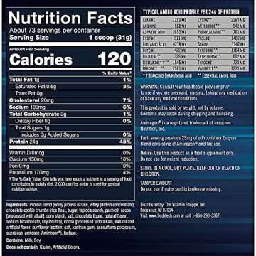 BodyTech Whey Tech Pro 24 Protein Powder - Protein Enzyme Blend with BCAA's to Fuel Muscle Growth & Recovery, Ideal for Post-Workout Muscle Building - Cookies & Cream (5 Pound)