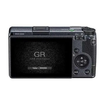 Ricoh GR III Street Edition Metallic Gray APS-C Size Digital Camera (2 batteries included) with Large CMOS Sensor GR Lens that Achieves High Resolution and High Constrast