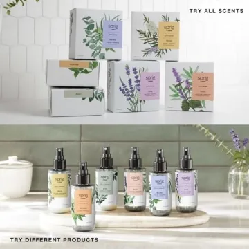 Sprig Aromatherapy Candle with Natural Bergamot Lemongrass