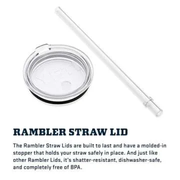 YETI Rambler 20 oz Replacement Lid with Straw
