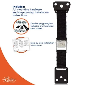 Safety Innovations Heavy Duty TV Straps for Families