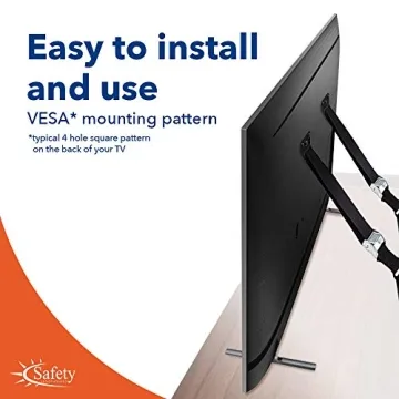 Safety Innovations Heavy Duty TV Straps for Families