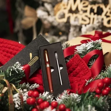 BEILUNER Luxury Rosewood Ballpoint Pen Gift Set