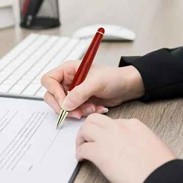 BEILUNER Luxury Rosewood Ballpoint Pen Gift Set