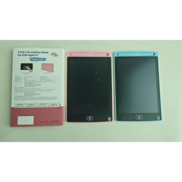 2 Pack Kids LCD Writing Tablets Colorful Drawing Pads